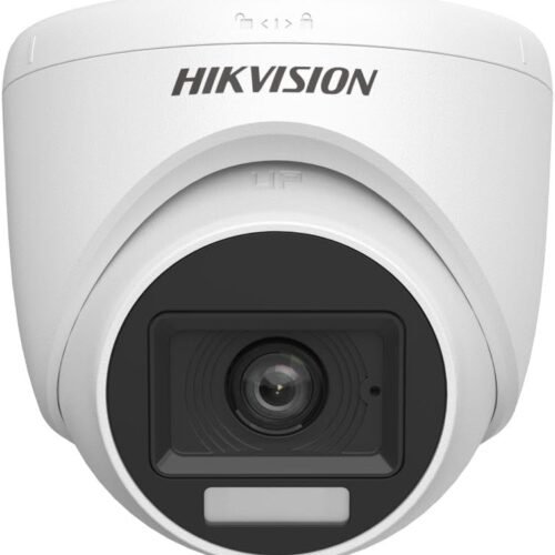 Hikvision DS-2CE76D0T-LPFS 2MP Smart Hybrid Light Audio Fixed Turret Camera